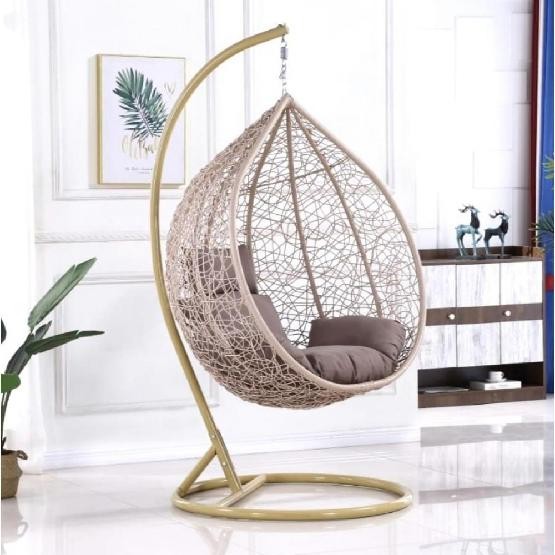 Кресло Подвесное из искусственного ротанга AFM-169A-XLB Beige купить в Рязани