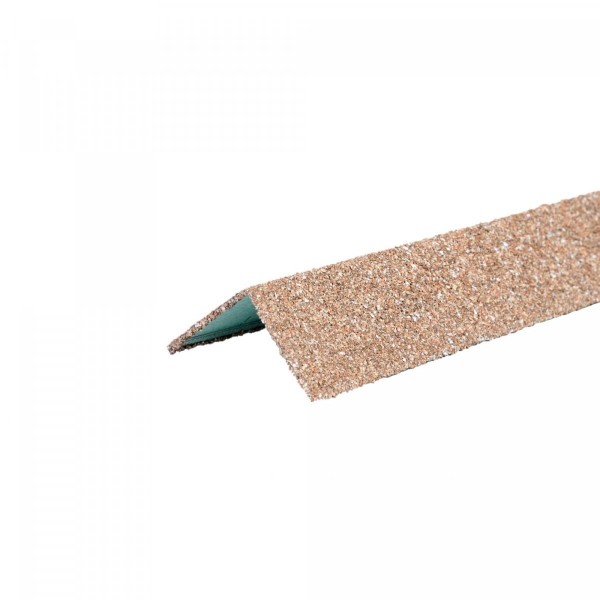 Уголок металлический внешний ТЕХНОНИКОЛЬ HAUBERK, Коричнево-бежевый купить в Рязани