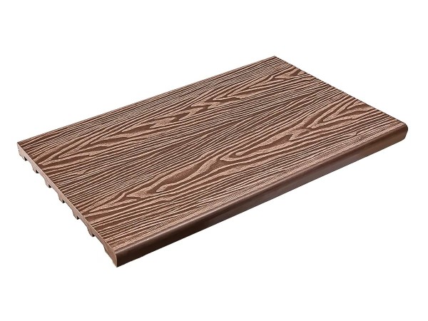 Ступень полнотелая из ДПК Deckart Step 3D Махагон купить в Рязани