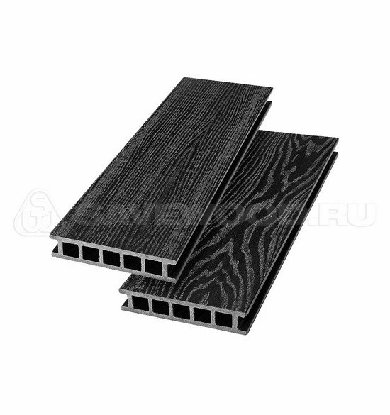 Террасная доска из ДПК SW-Fagus «SaveWood» черный купить в Рязани