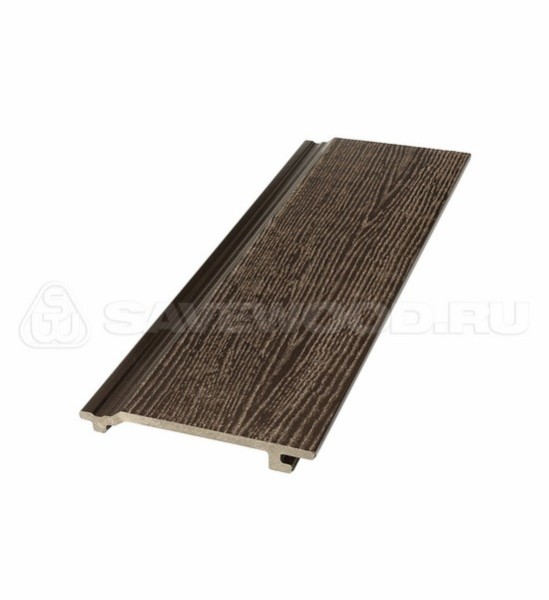 Сайдинг из дпк savewood sw-sorbus радиальный распил темно-коричневый купить в Рязани