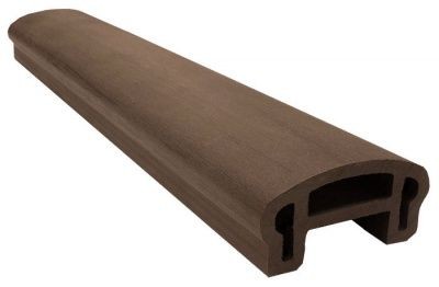 Перила вехнее фигурное Woodvex Select Венге купить в Рязани