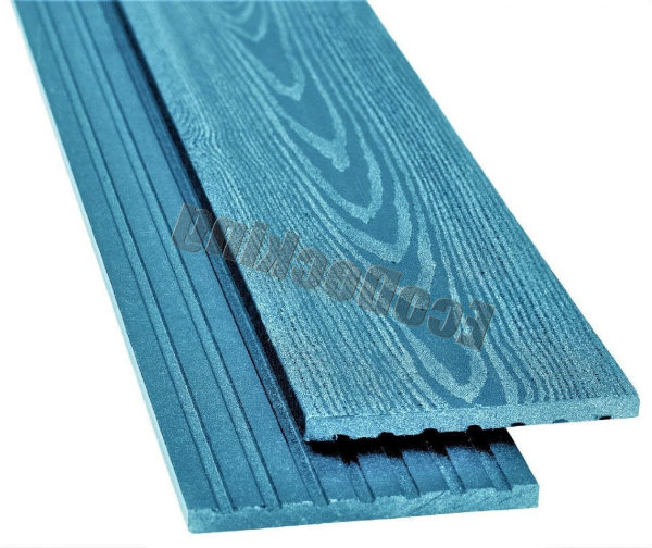 Заборная доска   из ДПК ECODECKING Лазурь купить в Рязани