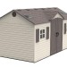 Сарай пластиковый LifeTime 15x8 DD купить в Рязани