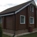 Сайдинг "blockhouse" под бревно, Акриловый Премиум ВН-01, орех тёмный купить в Рязани