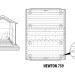 Сарай пластиковый Newton 759 купить в Рязани