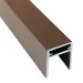 П-профиль Алюминиевый EasyDecking 35x25 Венге купить в Рязани