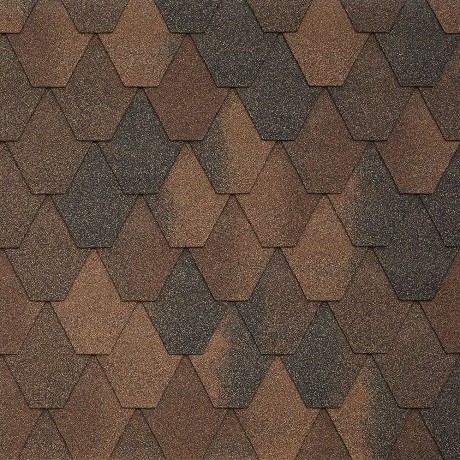 Гибкая черепица Tegola SARDEGNA legno 424 купить в Рязани