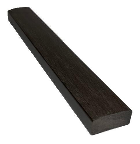 Лавочный брус Ecodecking Некст полнотелый брашированный 70х35 венге купить в Рязани