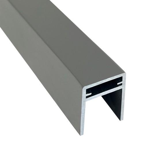 П-профиль Алюминиевый EasyDecking 35x25 Серый купить в Рязани