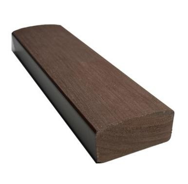 Лавочный брус Ecodecking Некст полнотелый брашированный 70х35 шоколад купить в Рязани