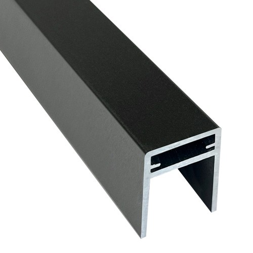 П-профиль Алюминиевый EasyDecking 35x25 Черное дерево купить в Рязани