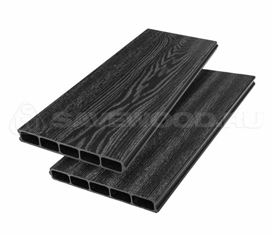 Грядочная доска ДПК 3D Savewood SW Rumex Чёрный купить в Рязани