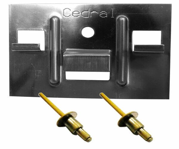 КЛЯММЕР + ЗАКЛЁПКА ДЛЯ CEDRAL CLICK 250 ШТ купить в Рязани