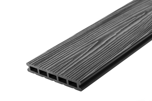 Террасная доска из ДПК RusDecking Unodeck Mogano - Графит купить в Рязани