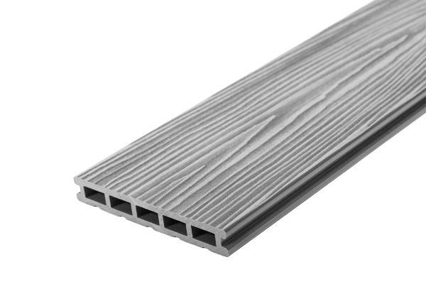 Террасная доска из ДПК RusDecking Unodeck Mogano - Серый купить в Рязани