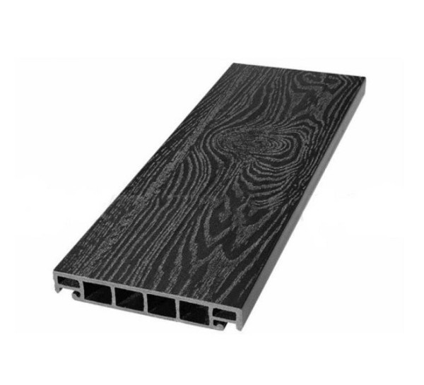 Террасная доска из ДПК SW Salix (T) 2D чёрный купить в Рязани