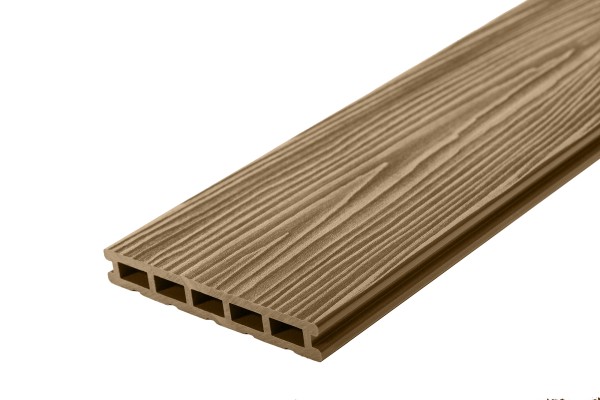 Террасная доска из ДПК RusDecking Unodeck Mogano - Орех купить в Рязани