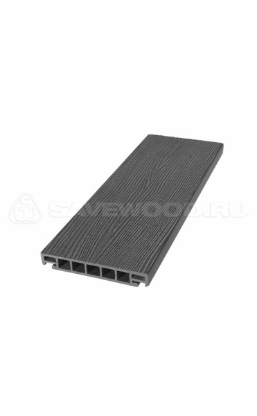 Террасная доска из ДПК SW Salix (S) (R) графит купить в Рязани