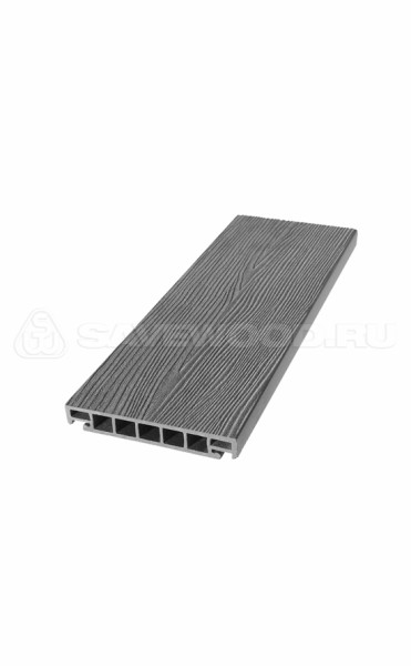 Террасная доска из ДПК SW Salix (S) (R) пепельный купить в Рязани