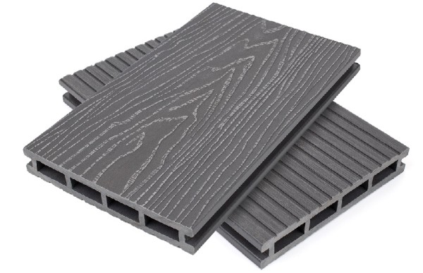 Террасная доская ДПК NanoWood Nature 3D пустотелая Серый купить в Рязани