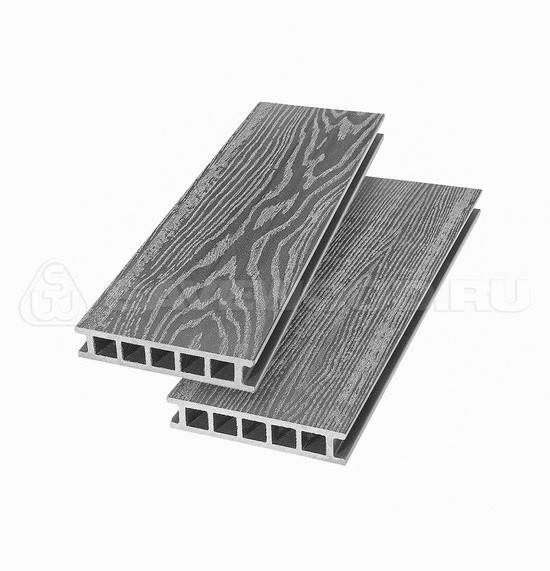 Террасная доска из ДПК SW-Fagus «SaveWood» пепельный купить в Рязани
