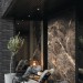 Фиброцементные панели Panda Камень Браун 02420F купить в Рязани