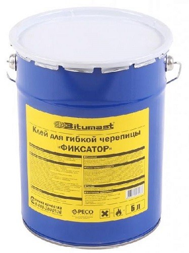 Клей для гибкой черепицы BITUMAST 5 л купить в Рязани