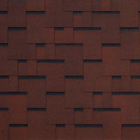 Гибкая черепица Tegola SAN REMO rosso 402 купить в Рязани