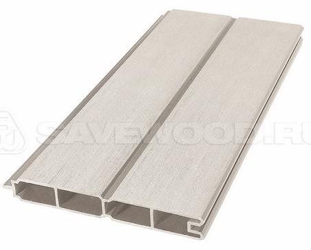 Заборный профиль из ДПК Savewood SW Agger матовый бежевый купить в Рязани
